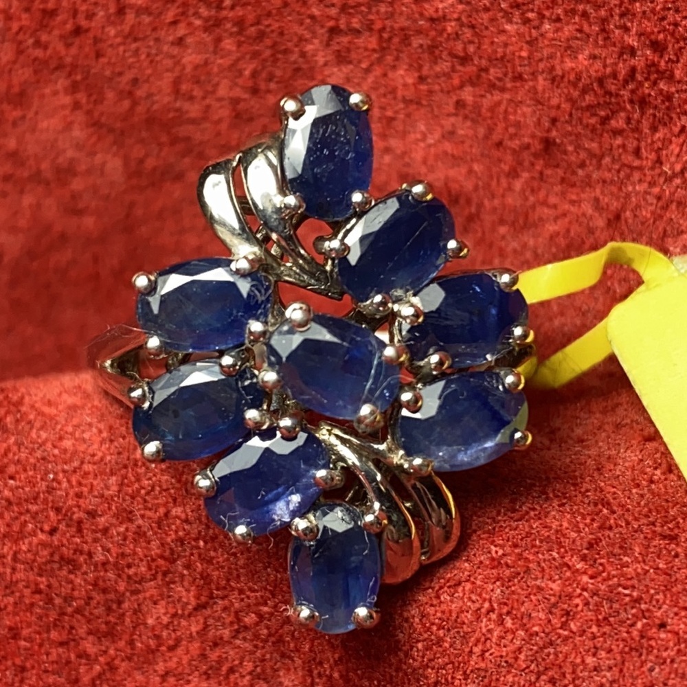 Sterling Silver 925 Ring 9.5 Costume Jewelry Victorian